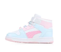 Girls' Puma Little Kid Rebound LayUp Beads Sneakers