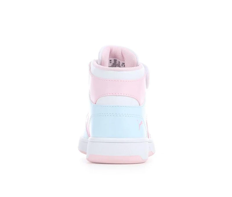 Girls' Puma Little Kid Rebound LayUp Beads Sneakers