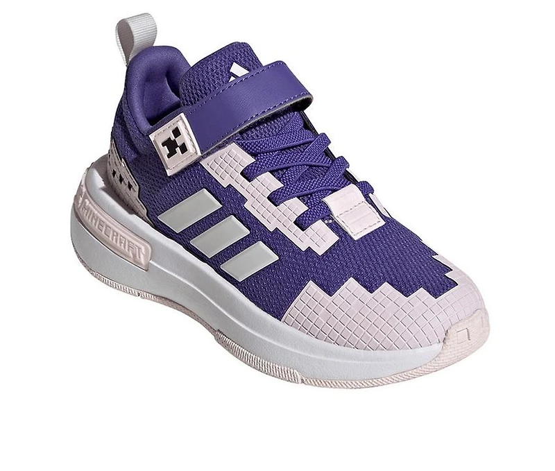 Girls' Adidas Little Kid & Big Minecraft Pro EL C Running Shoes