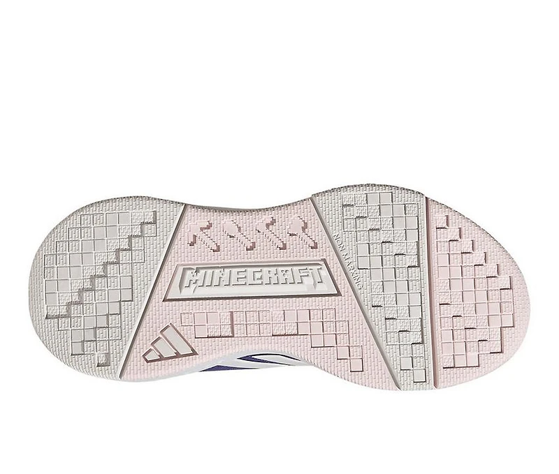 Girls' Adidas Little Kid & Big Minecraft Pro EL C Running Shoes