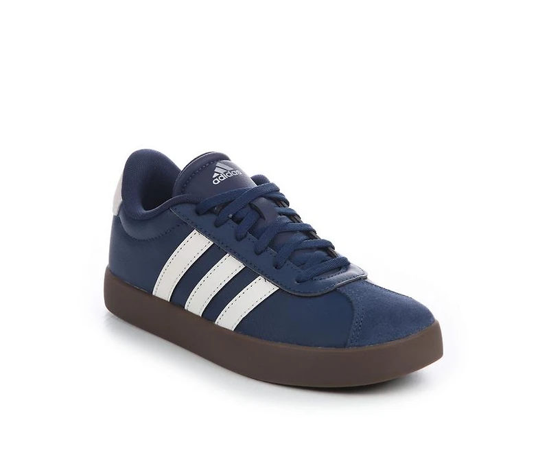 Kids' Adidas Little Kid & Big VL Court 3.0 Suede Sneakers