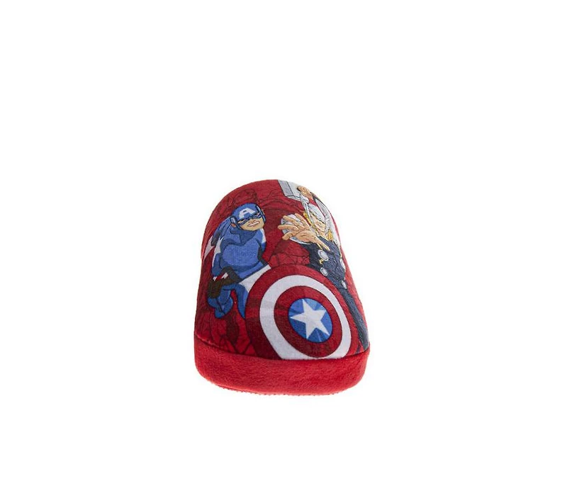 Boys' MARVEL Little Kid & Big Avengers Slippers