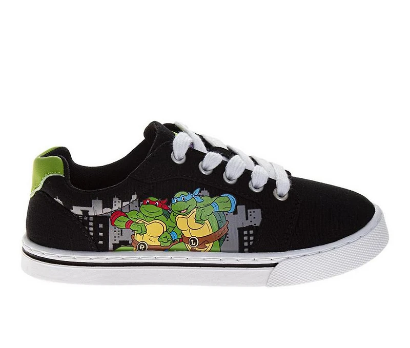 Boys' Nickelodeon Little Kid & Big Ninka Turtle Canvas Sneakers