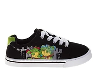 Boys' Nickelodeon Little Kid & Big Ninka Turtle Canvas Sneakers