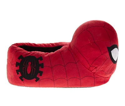 Kids' Spiderman Spider Sense Little Kid & Big 3D Plush Slippers