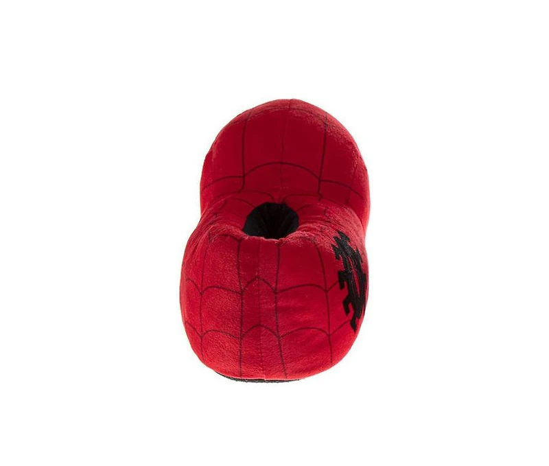 Kids' Spiderman Spider Sense Little Kid & Big 3D Plush Slippers