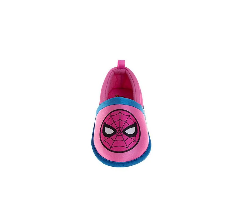 Girls' Spiderman Spider Sense Little Kid & Big Slippers