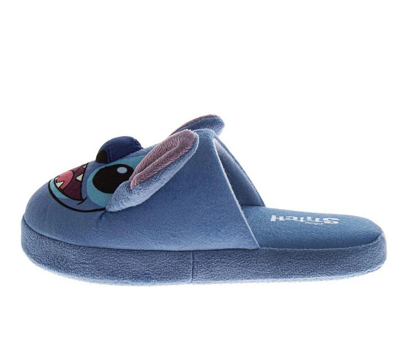 Disney Little Kid & Big Lilo + Stitch Plush Slippers