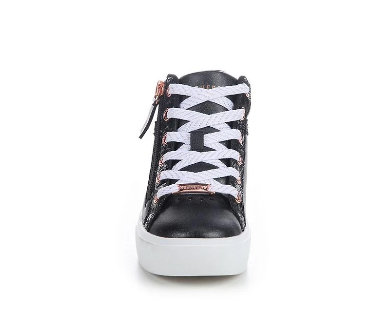 Girls' Skechers Street Aura LX Hi Sneakers