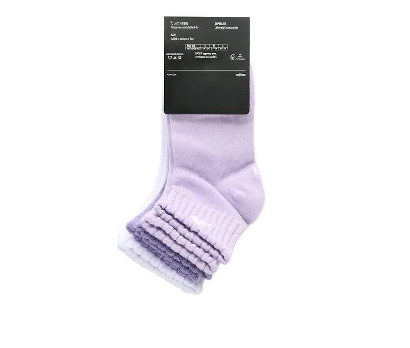 Adidas 6 Pack Sport Fashion Quarter Socks