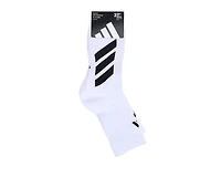 Adidas Men's 3 Pair EVO High Quarter Socks