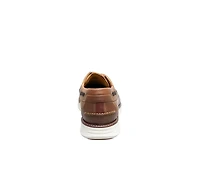 Men's Florsheim Launch Moc Toe Elastic Lace Boat Shoes