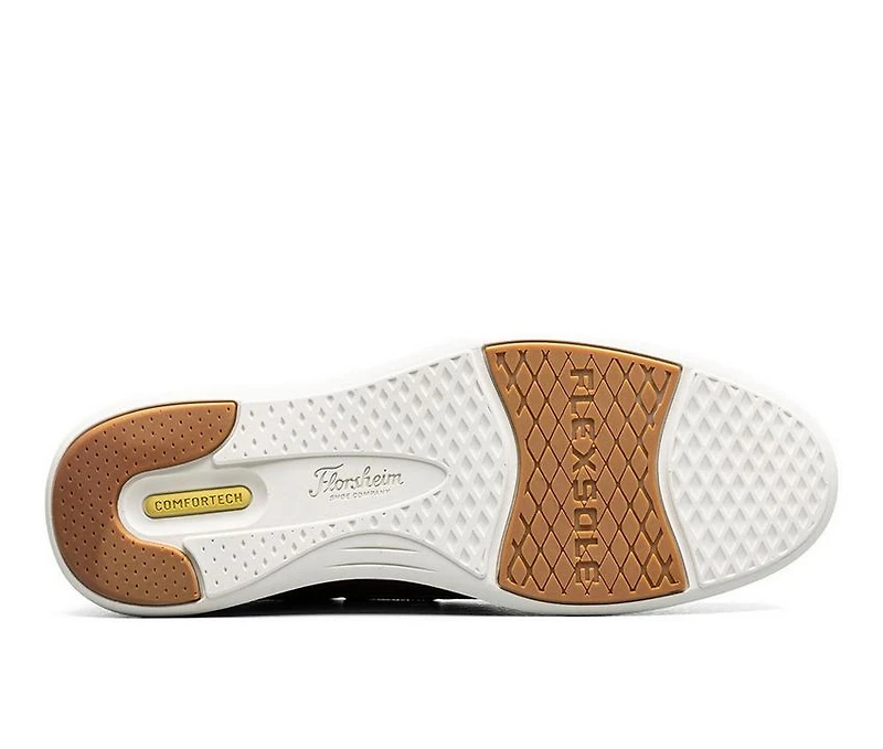 Men's Florsheim Launch Moc Toe Elastic Lace Boat Shoes