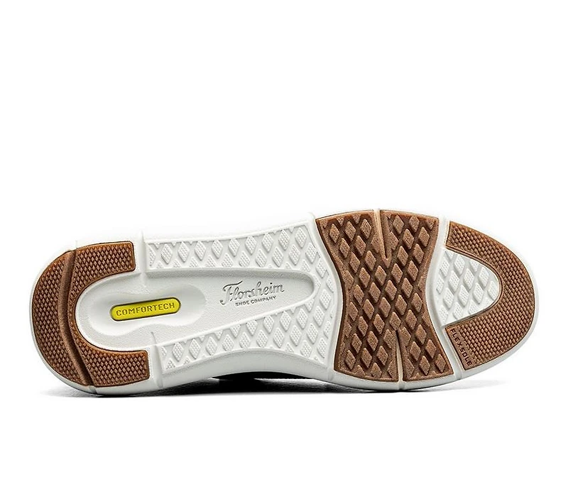 Men's Florsheim Fleet Knit Elastic Lace Slip On Loafers