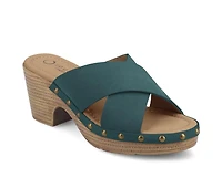 Women's Journee Collection Silvana Wedge Sandals
