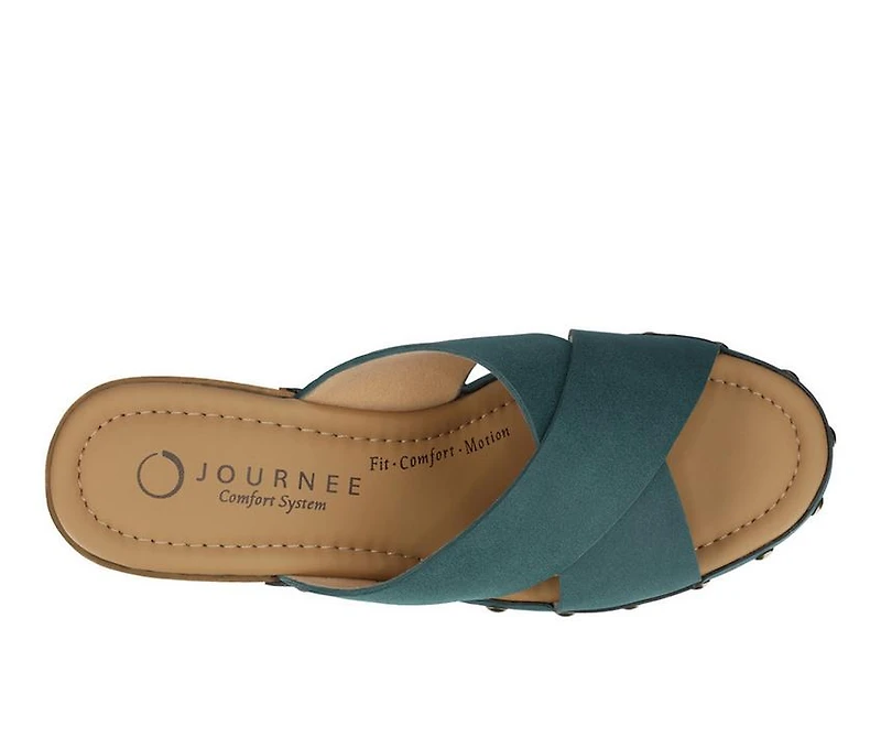 Women's Journee Collection Silvana Wedge Sandals