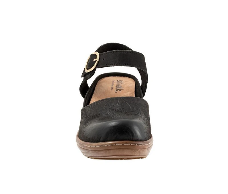 Women's Softwalk Mabelle Tooling Heeled Clogs
