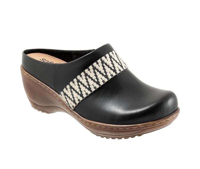 Women's Softwalk Marion Heeled Clogs