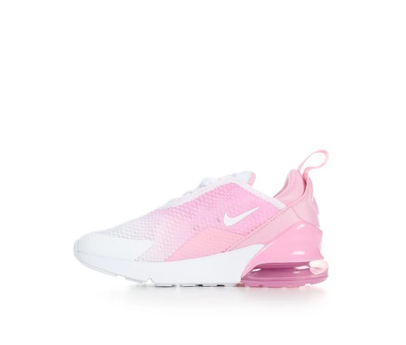 Girls' Nike Air Max 270 PS Running Shoes