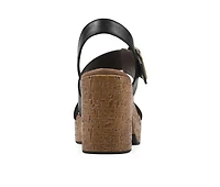 Women's White Mountain Barb Platform Sandals