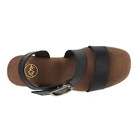 Women's White Mountain Barb Platform Sandals