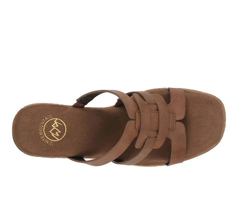 Women's White Mountain Barillo Platform Sandals
