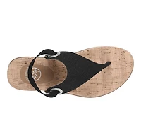 Women's White Mountain Lifeway Flip-Flops