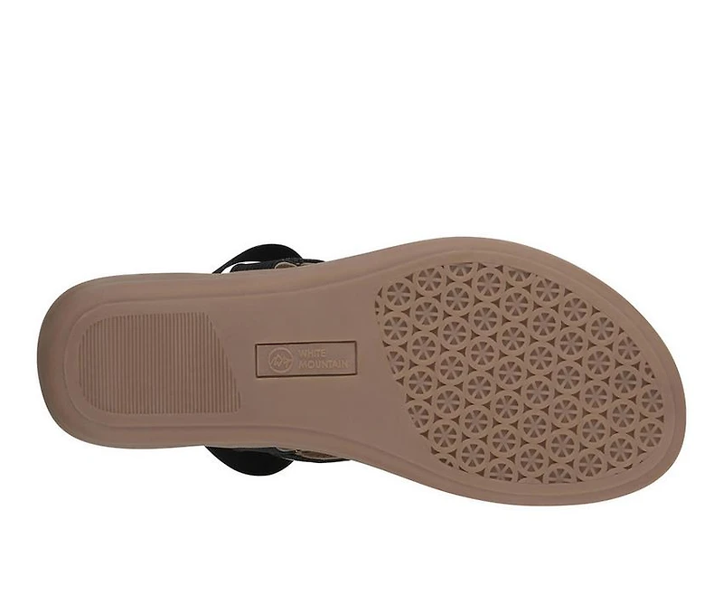Women's White Mountain Lifeway Flip-Flops