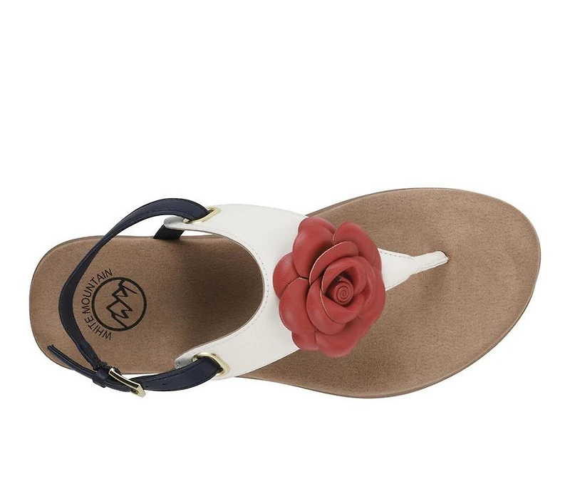 Women's White Mountain Lifey Flip-Flops