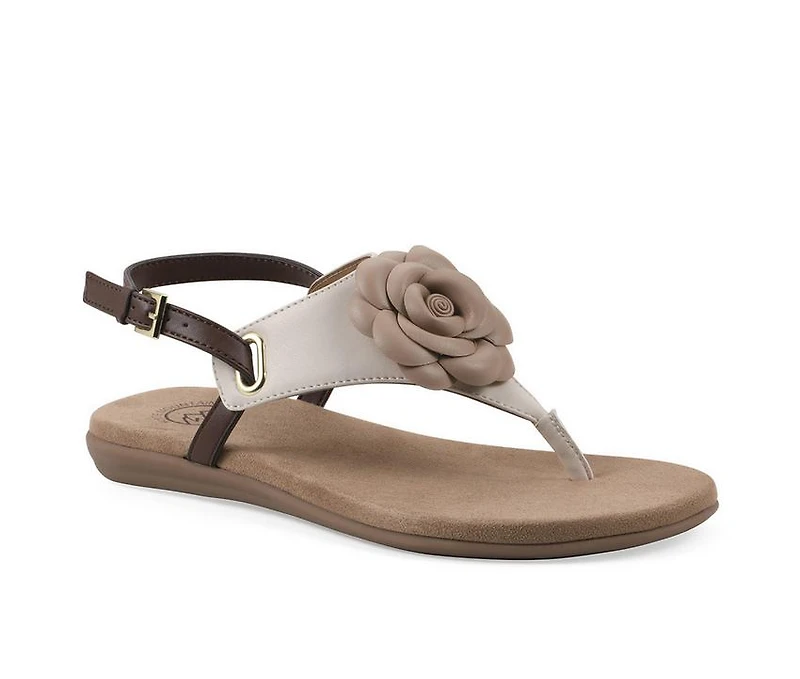 Women's White Mountain Lifey Flip-Flops