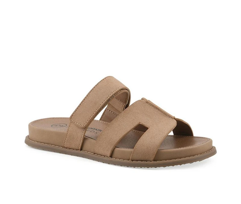 Women's White Mountain Mazi Footbed Sandals