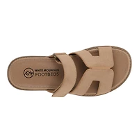 Women's White Mountain Mazi Footbed Sandals