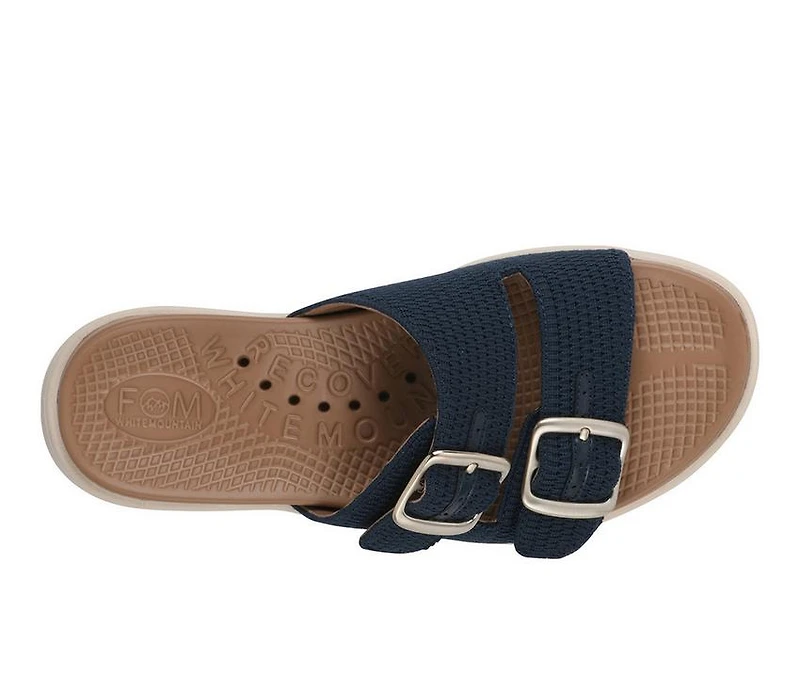 Women's White Mountain Nanny Footbed Sandals