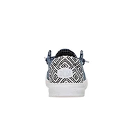 Women's HEYDUDE Wendy Textured Knit Grey/Multi Boat Shoes