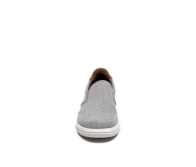 Men's Nunn Bush Brew City Canvas EZ Moc Toe Slip On Slip-On Shoes