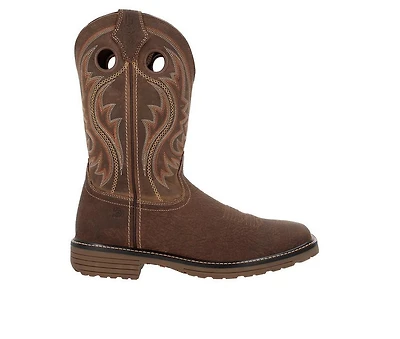 Men's Durango Workhorse Soft Toe Western Boot Work Boots