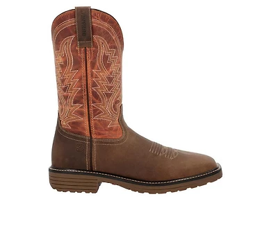 Men's Durango Workhorse Steel Toe Western Boot Cowboy Boots