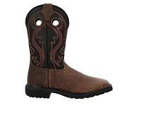 Men's Durango Workhorse 2 Steel Toe Western Boot Work Boots