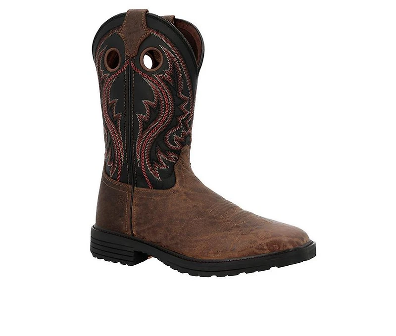 Men's Durango Workhorse 2 Steel Toe Western Boot Work Boots
