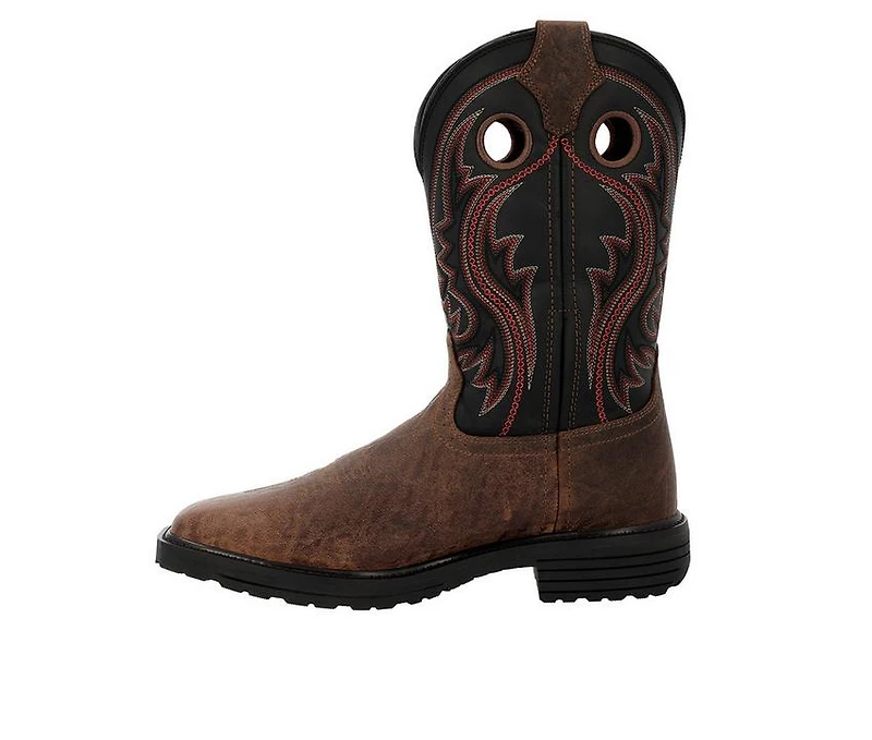 Men's Durango Workhorse 2 Steel Toe Western Boot Work Boots