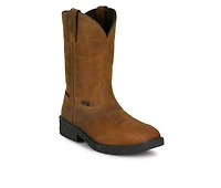 Men's Justin Boots Trencher Steel Toe Work