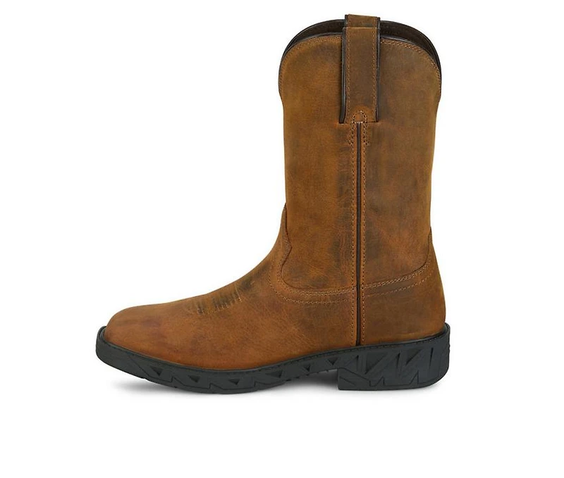 Men's Justin Boots Trencher Steel Toe Work