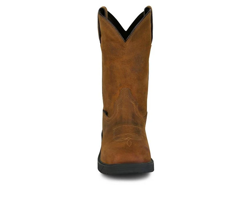 Men's Justin Boots Trencher Steel Toe Work