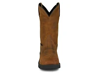 Men's Justin Boots Trencher Steel Toe Work