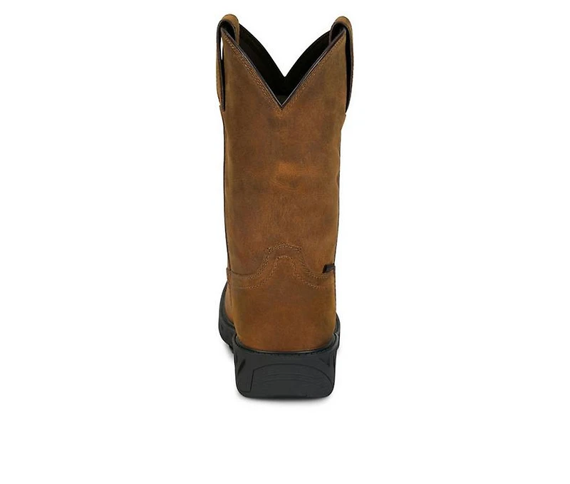 Men's Justin Boots Trencher Steel Toe Work