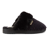 Dearfoams Woomen's Courtney Knit Scuff Slippers