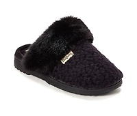 Dearfoams Woomen's Courtney Knit Scuff Slippers