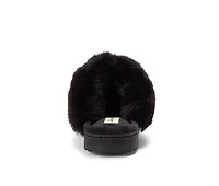 Dearfoams Woomen's Courtney Knit Scuff Slippers