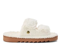 Dearfoams Women's Regina Teddy Slide Slippers
