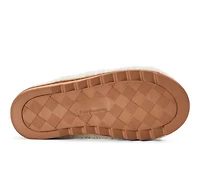 Dearfoams Women's Regina Teddy Slide Slippers